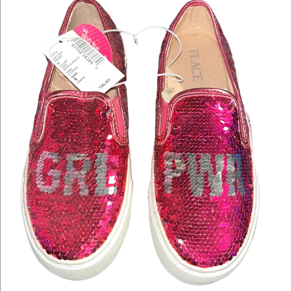 Size 1 girls brand new girl power shoes original 36$